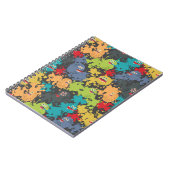 可愛いおもしろい怪物 ノートブック (左側)