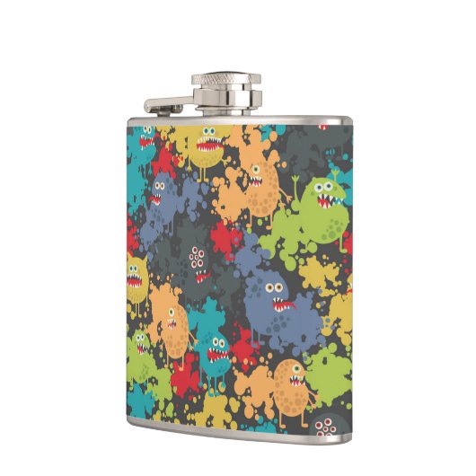 可愛いおもしろい怪物 フラスク (左)