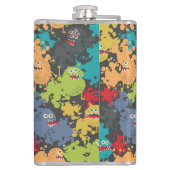 可愛いおもしろい怪物 フラスク (裏面)