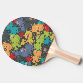 可愛いおもしろい怪物 卓球ラケット (横)