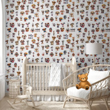 可愛いおもしろい水間抜け色の犬の子犬のパターン