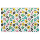 可愛いおもしろい漫画の化け物 ファブリック (ファットクウォーター)