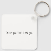 可愛いおもしろい甘い手描き迷路バレンタインギフト キーホルダー (裏面)