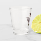 可愛いおもしろい笑い子神楽 ショットグラス (左)