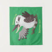 可愛いおもしろい笑い子神楽 タペストリー (正面)