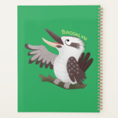 可愛いおもしろい笑い子神楽 プランナー手帳 (裏面)