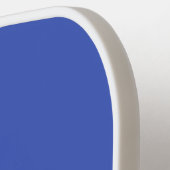 可愛いおもしろい緑のハッピーカメレオン ピックルボールラケット (左詳細)