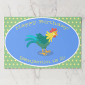 可愛いおもしろい鶏ガライラストレーション ペーパーパッド (正面)