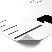 可愛いおもしろい齧歯動物漫画の成長チャート ポスター (角)