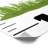 可愛いおもしろい齧歯動物漫画の成長チャート ポスター (角)