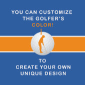 可愛いおもしろいGoIferユーモア私は大きなパットが好クラシックき ゴルフタオル