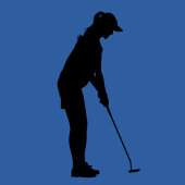 可愛いおもしろいGoIferユーモア私は大きなパットが好クラシックき ゴルフタオル