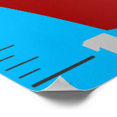 可愛いお気に入りの食事の漫画の成長チャート ポスター (角)