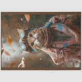 可愛いお洒落キャットスチームパンクゴーグルS5デカップページ 薄葉紙 (正面)