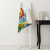 可愛いお洒落クリスマス/冬ジンジャーブレッドマン シェルパブランケット (インサイチュ)