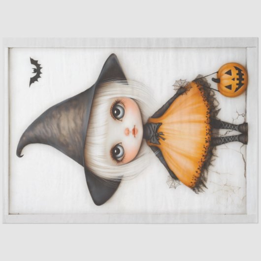 可愛いお洒落トリートトリートドールM7デコページ 薄葉紙 (正面)