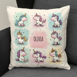 可愛いお洒落ユニコーン クッション