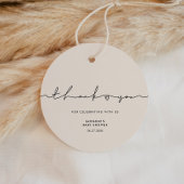 可愛いお洒落台本ベビーシャワー フェイバータグ