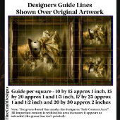 可愛いお洒落幽霊ヴィンテージフレームDU3Rデコページ 薄葉紙