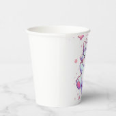 可愛いお洒落恐竜の赤ちゃんシャワー 紙コップ (右)