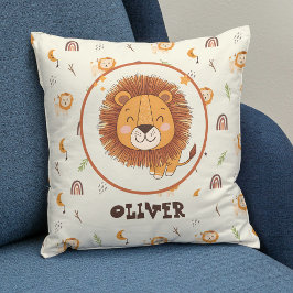可愛いお洒落獅子 クッション