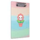 可愛いお洒落花ポット クリップボード (右)