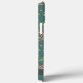 可愛いお洒落花緑の名インスピレーション Case-Mate iPhoneケース (裏面 / 右)