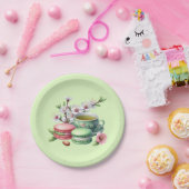 可愛いお茶パーティーCookie ペーパープレート (パーティー)