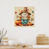 可愛いかかしポスター ポスター (キッチン)