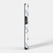 可愛いかわいいぽっちゃりバードマンガ – かわいいパステル iPhoneケース (右側面)