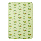 可愛いかわいいアボカド バスマット (正面縦)