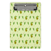 可愛いかわいいアボカド ミニクリップボード (正面)