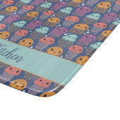 可愛いかわいいゲラパーソナライズされたゲ カッティングボード (角)