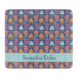 可愛いかわいいゲラパーソナライズされたゲ カッティングボード