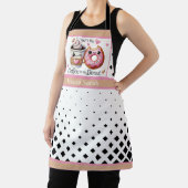 可愛いかわいいコーヒードーナツ エプロン (インサイチュ)