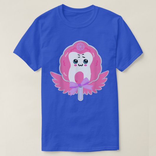 可愛いかわいいゴシック甘い歯の妖精ギフト Tシャツ (デザイン正面)