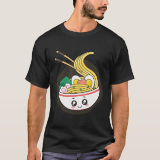 可愛いかわいいスケッチの日本の皿 Tシャツ