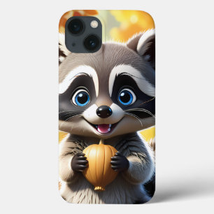 可愛いかわいいスタイルレーコンがコーンを保持 iPhone 13ケース