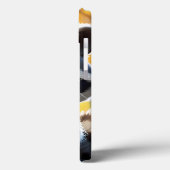 可愛いかわいいスタイルレーコンがコーンを保持 Case-Mate iPhoneケース (裏面 / 左)