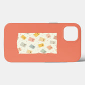 可愛いかわいいブックスiPhone / iPadケース Case-Mate iPhoneケース (裏面 (横))