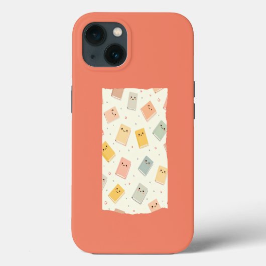 可愛いかわいいブックスiPhone / iPadケース Case-Mate iPhoneケース (裏面)