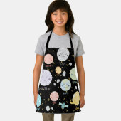 可愛いかわいいプラネット太陽のシステム エプロン (インサイチュ)