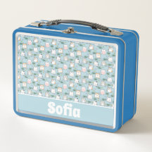 可愛いかわいい子猫パターン紺色の名前