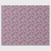 可愛いかわいい柄 ラッピングペーパー (フラット)