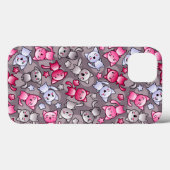可愛いかわいい柄 Case-Mate iPhoneケース (裏面 (横))