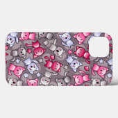 可愛いかわいい柄 Case-Mate iPhoneケース (裏面 (横))
