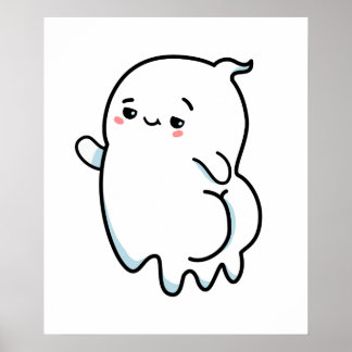 可愛いかわいい海賊的幽霊 ポスター