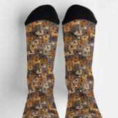 可愛いかわいい犬 ソックス (上部)