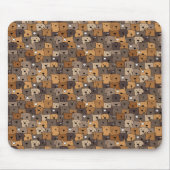 可愛いかわいい犬 マウスパッド (正面)