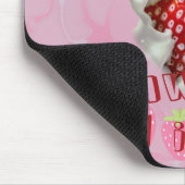 可愛いかわいい美的で甘い夏の食べ物をテーマ マウスパッド (コーナー)